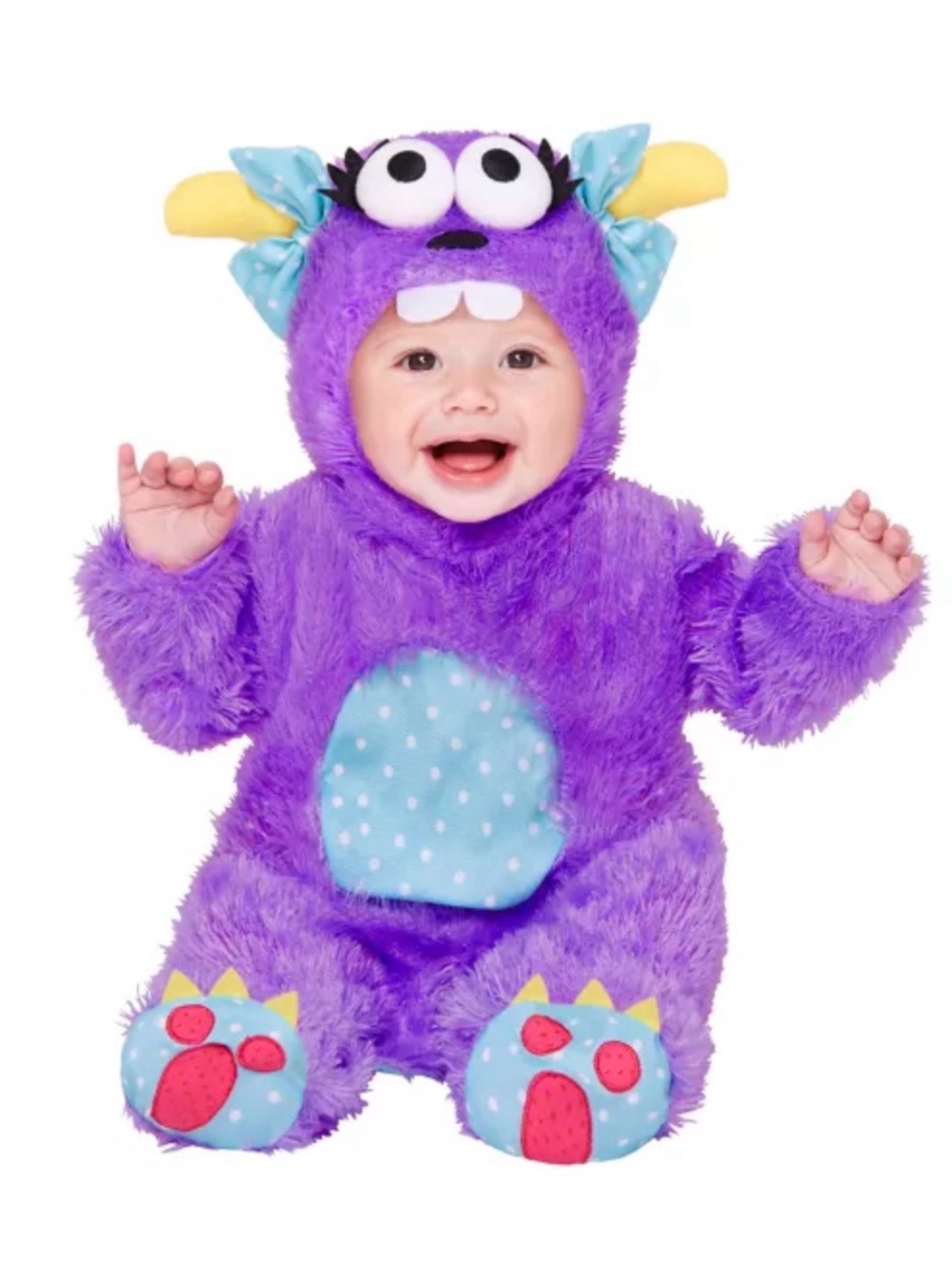 Baby Little Purple Monster Costume